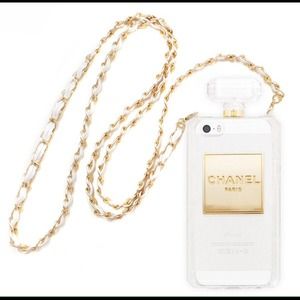 CLEAR Chanel iPhone case for 5/5s $30 OBO