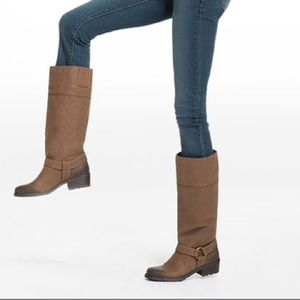 Brand New Distressed Brown and Tan Boots