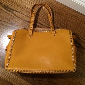 Mustard yellow bag