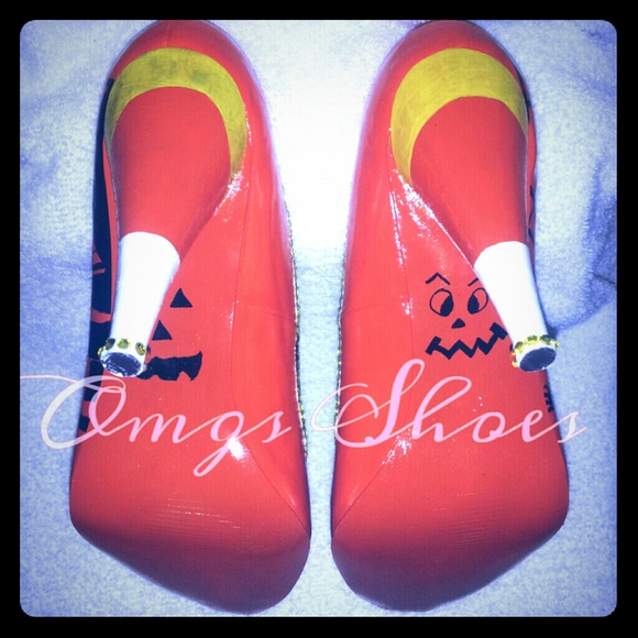 $65 SALE FAB-BOO-LOUS HALLOWEEN Custom Heels