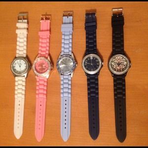 Silicone band watches