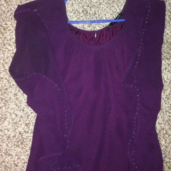 Plum Cocktail Dress