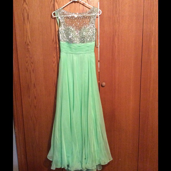 MacDuggal Dresses & Skirts - Mint green prom dress