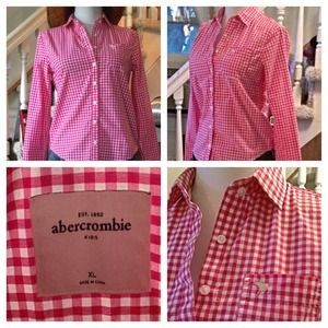 SOLD!!!  Abercrombie Button Down Collared Shirt