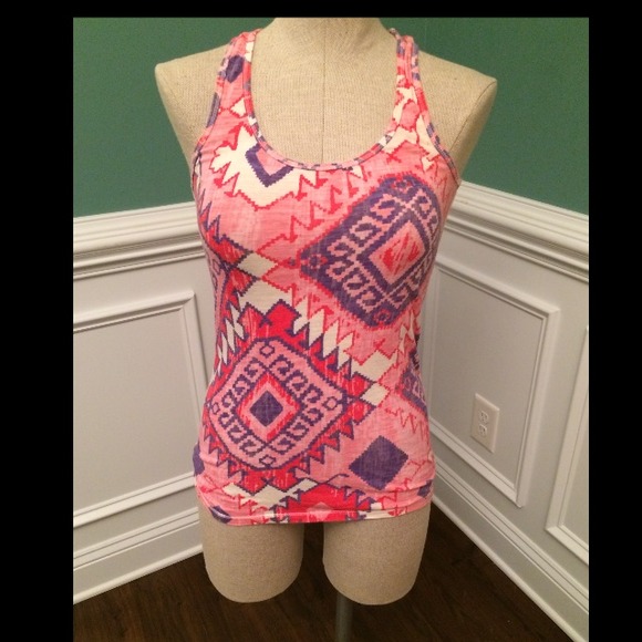 American Eagle Aztec tank