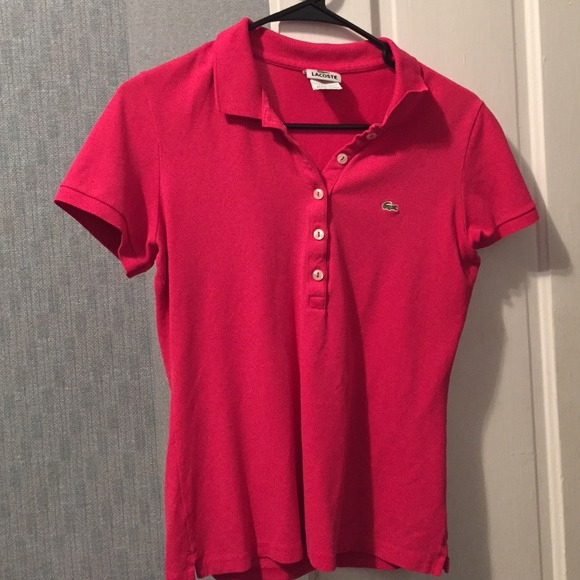 Lacoste Polo (Pink)