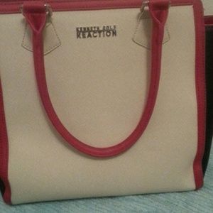Kenneth Cole colorblocked purse