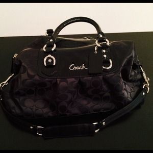 Beautiful authentic coach satchel