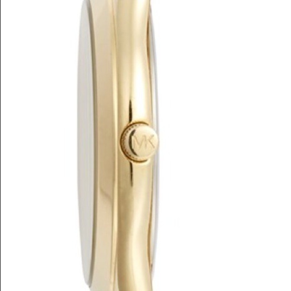 Pink Michael kors slim runway watch main image 4