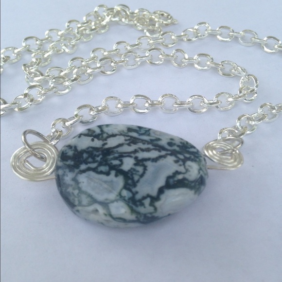 Moss Agate Necklace