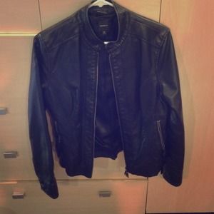 Express faux leather jacket