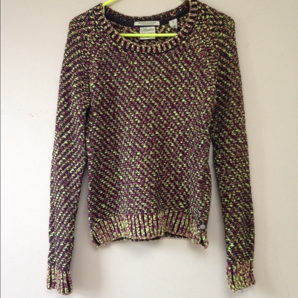 Maison scotch marled pullover sweater