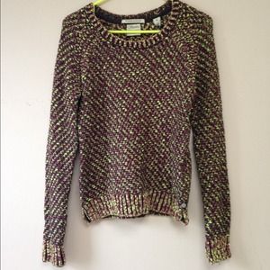 Maison scotch marled pullover sweater
