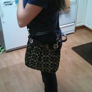 Coach bag and wallet