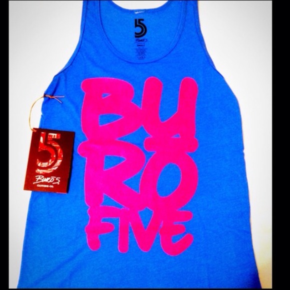 Buro5 neon tank top