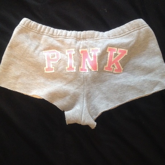 VS Pink sweat shorts