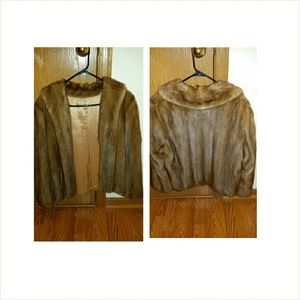 Short Mink Fur Coat
