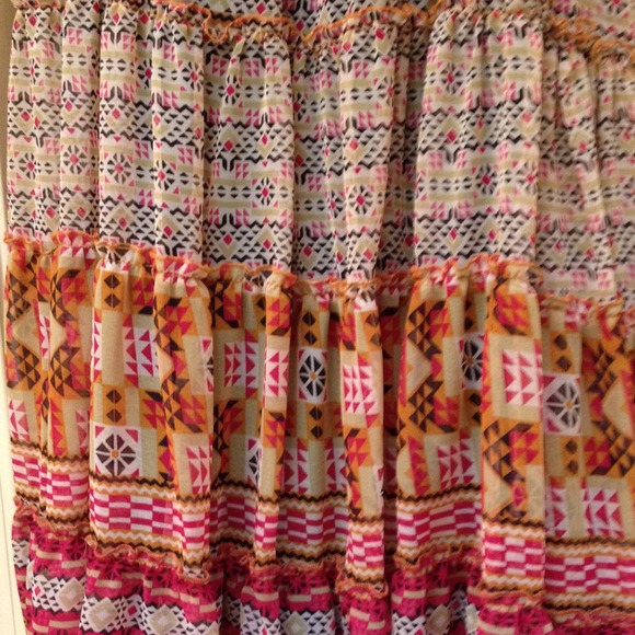 🎀SOLD🎀Aztec skirt. Great colors! - Picture 4 of 4