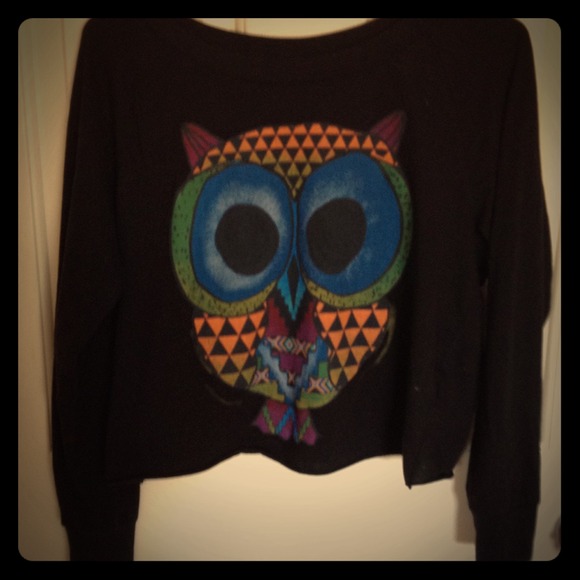 Cute Long sleeve owl shirt