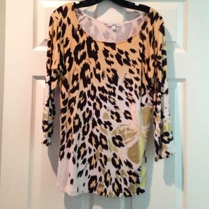 Leopard print long sleeve