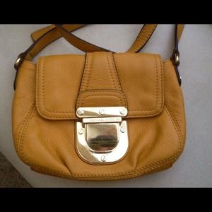 Authentic MICHAEL Michael Kors Mustard CrossBody