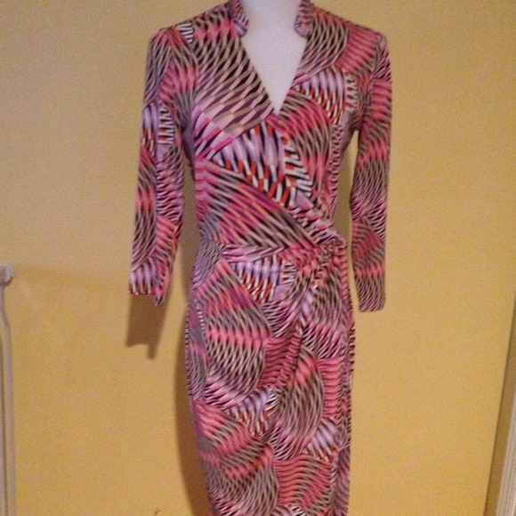 BUNDLE- Maggy London dress and black/white dress.