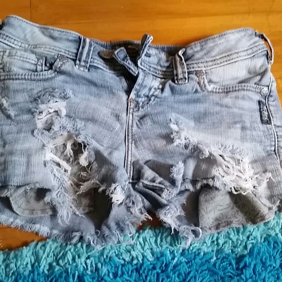 Silver shorts