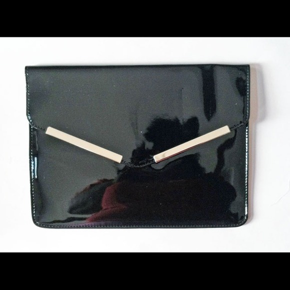 SOLD Nicki Minaj Black Envelope Clutch