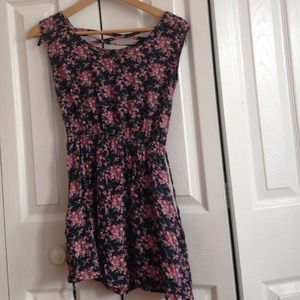 Pink Floral Forever 21 Dress