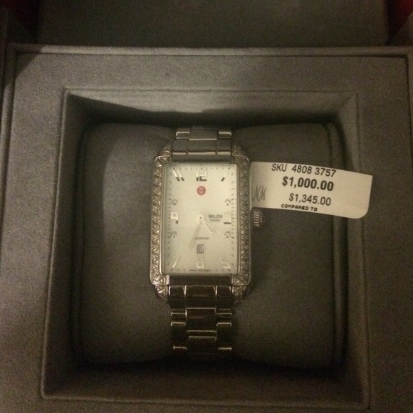 Slightly used Michele watch Comes with everything