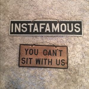 Instafamous Brandy sign