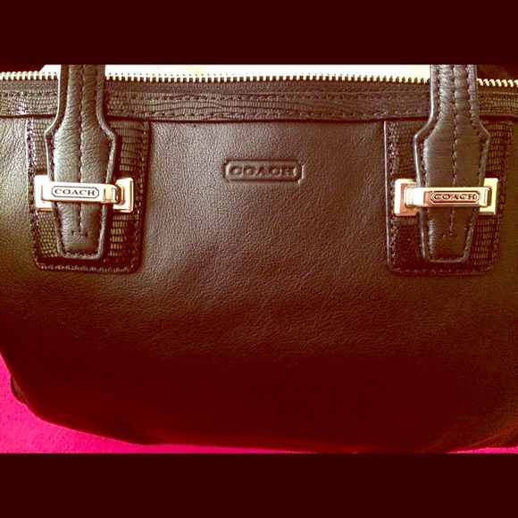 Authentic Black Coach Bag