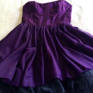 Xoxo size 5 purple tulle dress.