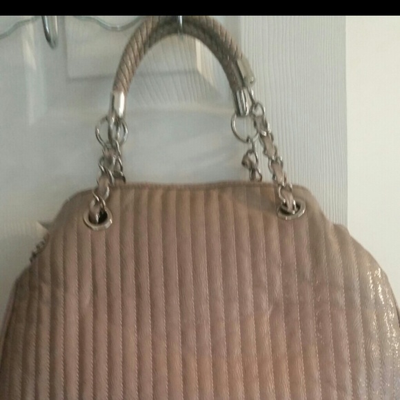 BEBE light beige bag. Beautiful bag clean - Picture 2 of 2
