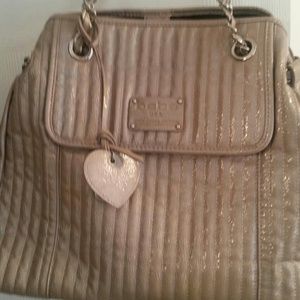 BEBE light beige bag. Beautiful bag clean