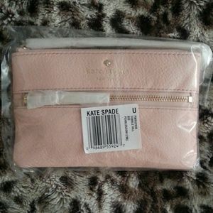 Authentic Kate Spade leather wristlet