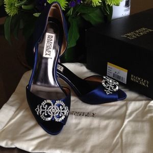 Badgley Mischka "Salsa" Heels - NEVER WORN!