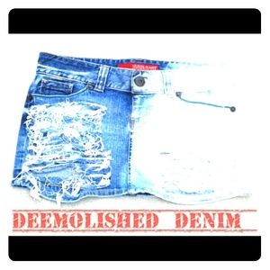DENIM MINI SKIRT