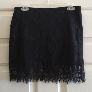 Black Lace skirt