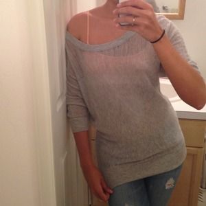 Aerie Gray top