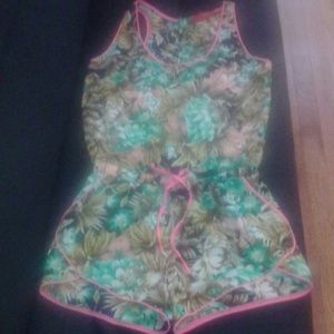 Akira red label romper