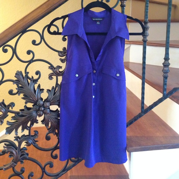 Blue/Purple Sleeveless Top