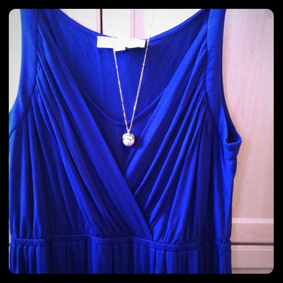 🔹 LOFT Gathered Dress 🔹