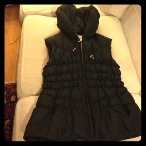 Michael Kors hunter green down vest