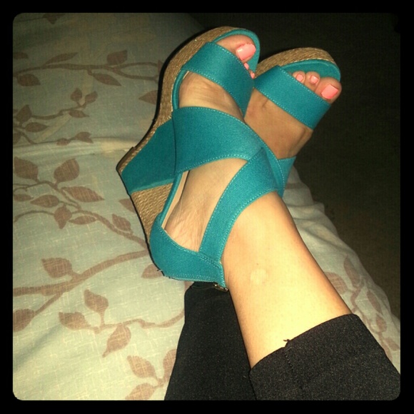 JustFab wedges