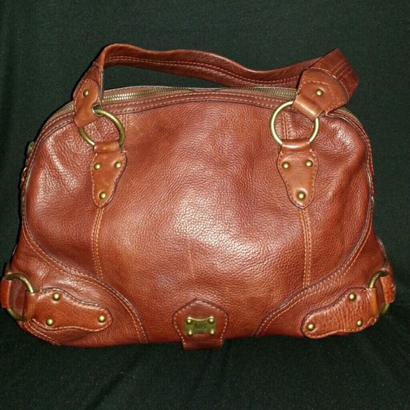 Authentic Michael Kors Cognac Astor Purse