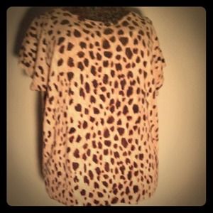 Gifted- Leopard Merona knit top