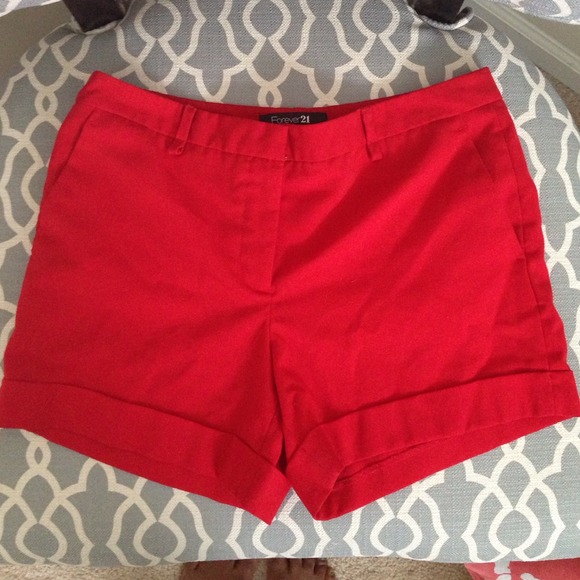 Simple Red Shorts!
