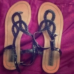 Black Steve Madden Sandals