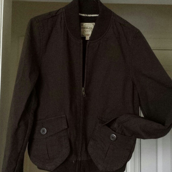Old Navy Chocolate Brown Jacket - Picture 2 of 4